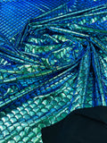 ILLUSION IRIDESCENT FISH SPANDEX (by the yard)