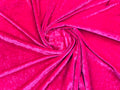 Solid Crushed Stretch Velvet Fabric 59/60" Wide-Sold By The Yard.