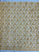 Pamela Floral Lace 54" Wide| New Creations Fabric & Foam Inc.