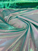 Crush Iridescent Organza | New Creations Fabric & Foam Inc.