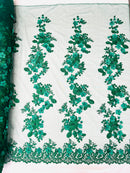 Scarlet 3d Floral Design Lace 54" Wide| New Creations Fabric & Foam Inc.