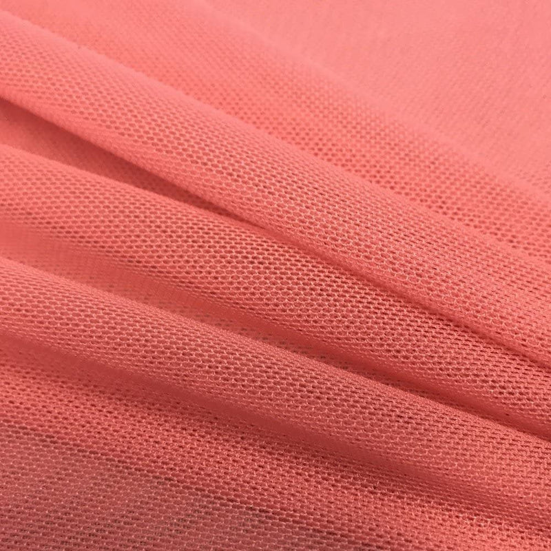 SOLID NYLON SPANDEX POWER MESH (by the yard)