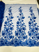 Princess 3D Floral Lace 50" Wide| New Creation Fabric & Foam Inc.
