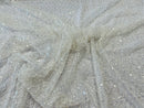 All Over Beaded Lace 54" Wide| New Creations Fabric & Foam Inc.