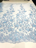 PRINCESS 3D FLORAL LACE (By The Yard)