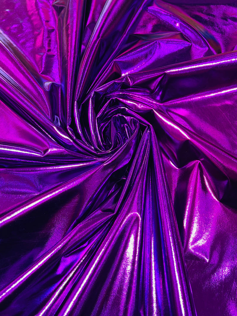 METALLIC FOIL LAME SPANDEX (by the yard)