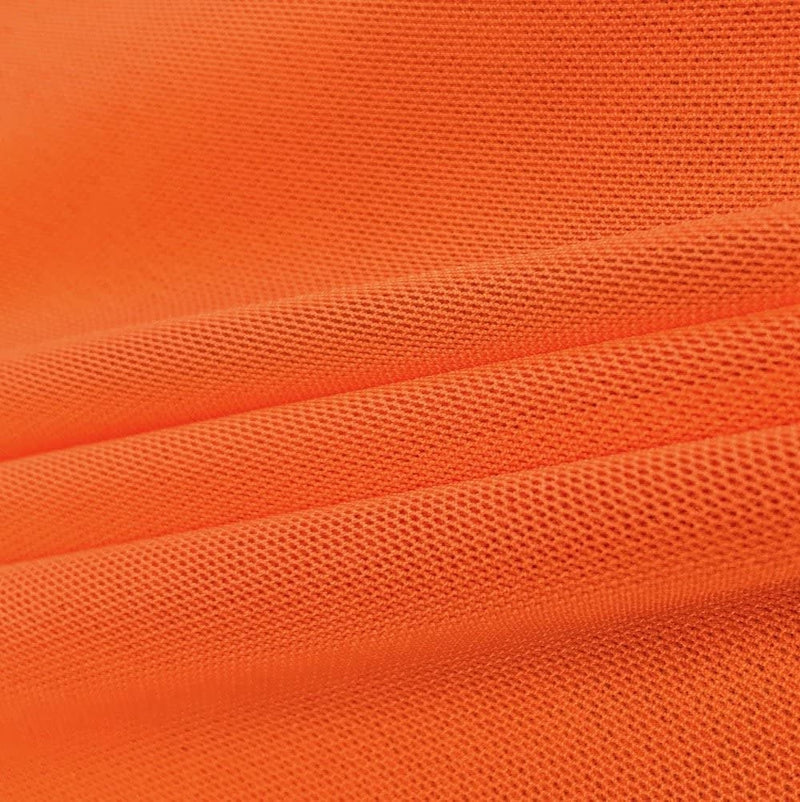 SOLID NYLON SPANDEX POWER MESH (by the yard)