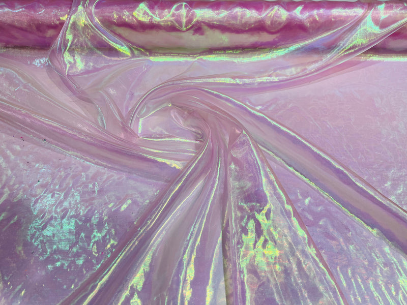 IRIDESCENT ORGANZA (sold by the yard)