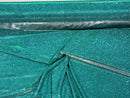 Jade 58/60" Wide Full Glitter Covered Shimmer Fabric By The Yard - New Creations Fabric & Foam Inc