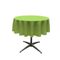 36" ROUND POLYESTER POPLIN TABLECLOTH