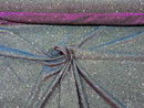 Moon Shadow 58/60" Wide Full Glitter Covered Shimmer Fabric By The Yard - New Creations Fabric & Foam Inc