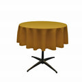 36" ROUND POLYESTER POPLIN TABLECLOTH