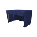 72" Long x 30" Wide x 30" High, Polyester Poplin Fitted Tablecloth with Open Back Design