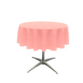 36" ROUND POLYESTER POPLIN TABLECLOTH