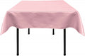 45 x 45" Square Polyester Bridal Satin Table Table Overlay, For a Small 33" Square Coffee Table  With 6" Drop