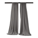 Polyester Poplin Backdrop Drape Curtain Panel / Curtain Room Divider - 2 Panels - New Creations Fabric & Foam Inc