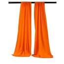 Polyester Poplin Backdrop Drape Curtain Panel / Curtain Room Divider - 2 Panels - New Creations Fabric & Foam Inc