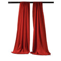 5 Feet Wide x 6 Feet High, Polyester Poplin Backdrop Drape Curtain Panel, Room Divider, 1 Pair