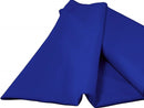 Royal Blue 60" Wide 100% Polyester Spun Poplin Fabric Sold By The Yard. - New Creations Fabric & Foam Inc