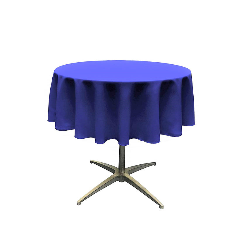 42" ROUND POLYESTER POPLIN TABLECLOTH