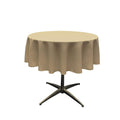 36" ROUND POLYESTER POPLIN TABLECLOTH