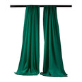 5 Feet Wide x 7 Feet High, Polyester Poplin Backdrop Drape Curtain Panel, Room Divider, 1 Pair