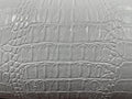 53/54" Wide Gator Fake Leather Upholstery, 3-D Crocodile Skin Texture Faux Leather PVC Vinyl Fabric By The Yard