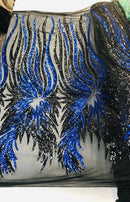 Wing Sequin Fabric 54” Wide| New Creations Fabric & Foam Inc. - New Creations Fabric & Foam Inc